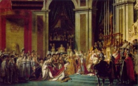 Louvre - L’incoronazione di Napoleone (David)