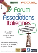 forum delle associazioni italiane a parigi