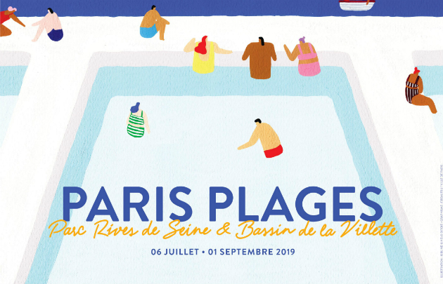 Affiche-Paris-Plages-2019-Parc-Rives-de-Seine-Bassin-de-la-Villette-_-630×405-_-©-Mairie-de-Paris